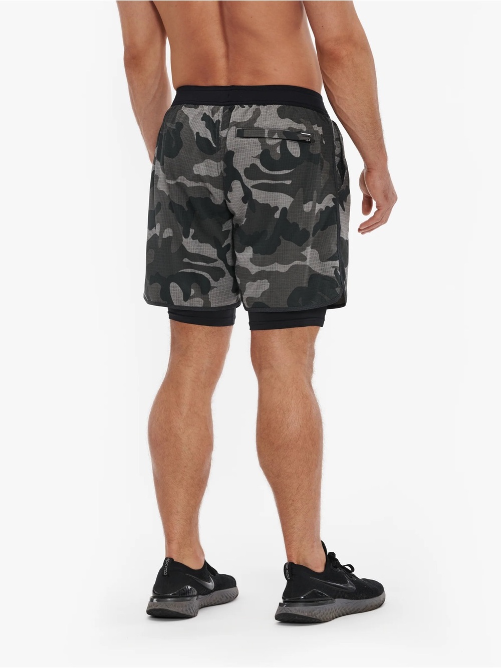 Vuori Stockton Men's Athletic Shorts Camo - Picture 2 of 6